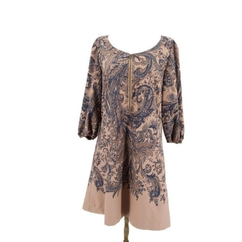 Soft surroundings tunic Paisley shift dress‎
